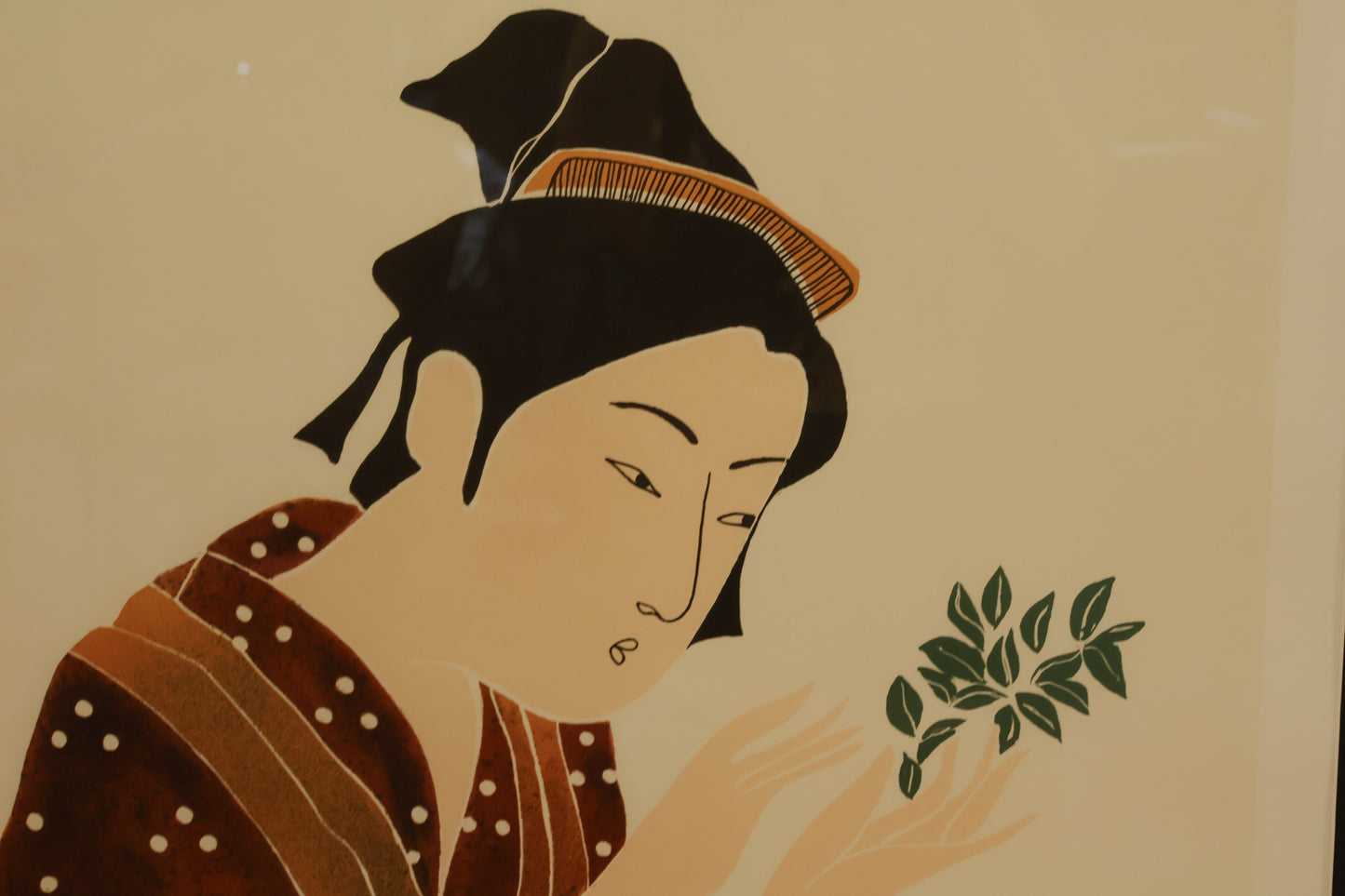 Large "Botanical Beauty" Lithograph