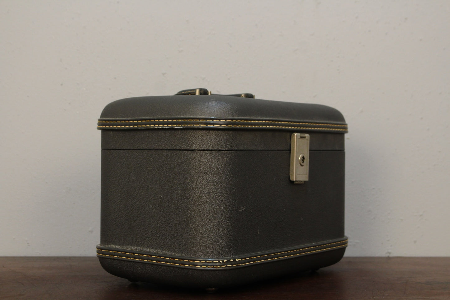 Mid Century Slate Train Case