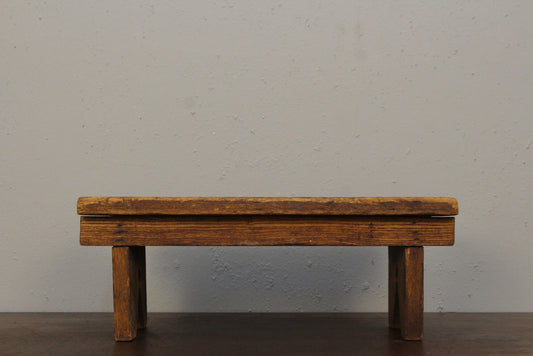 Rustic Oak Footstool