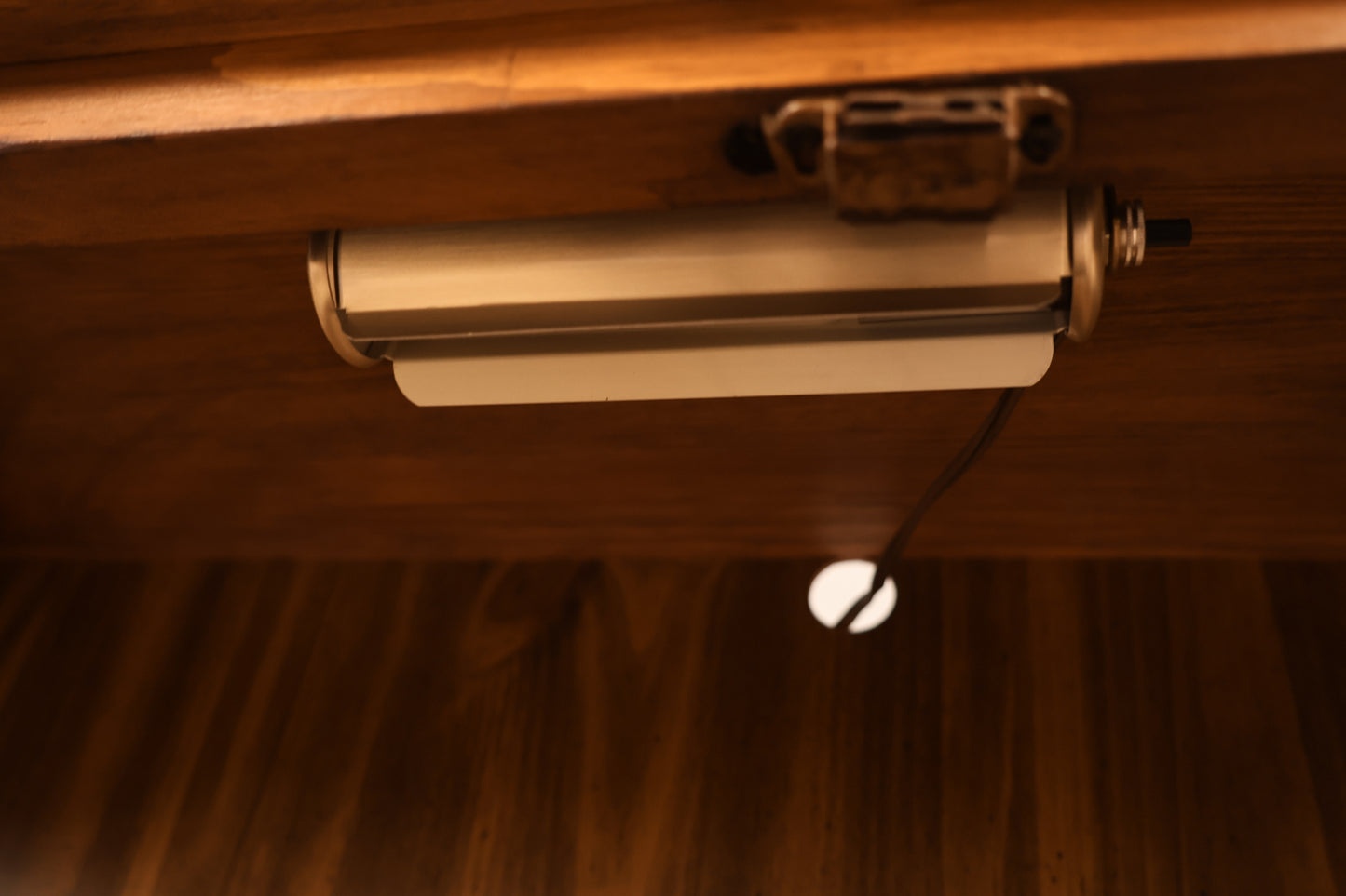 Petite Glass-Front Illuminated Cabinet - ONLINE ONLY