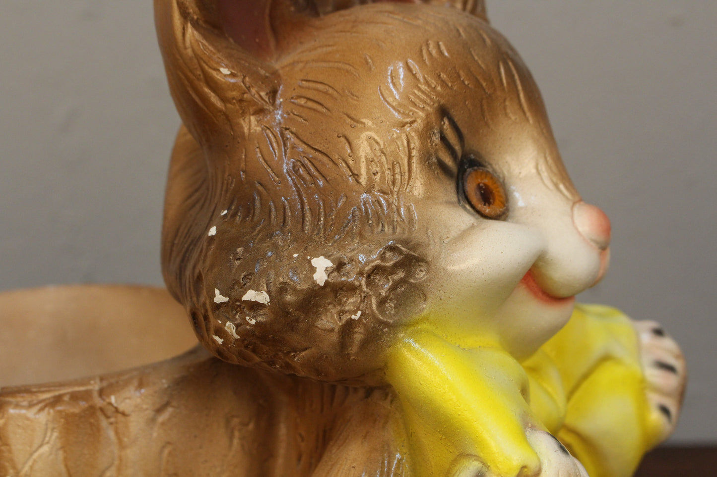 Ceramic Bunny Bank Planter