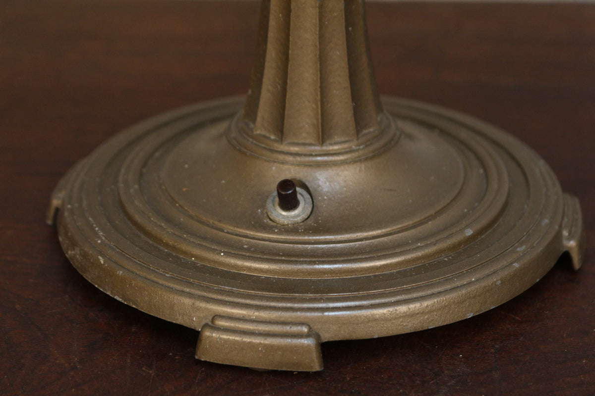 Art Deco Saucer Table Lamp