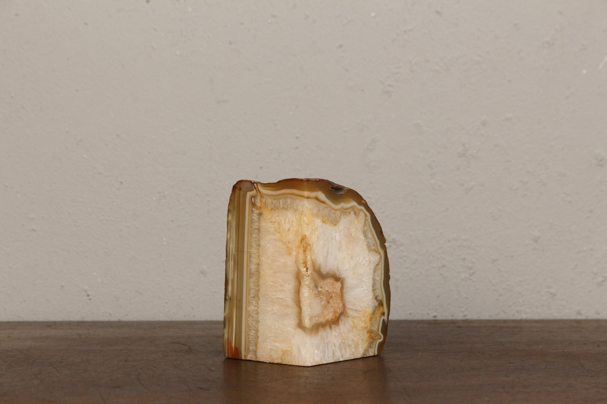 Single Geode Bookend