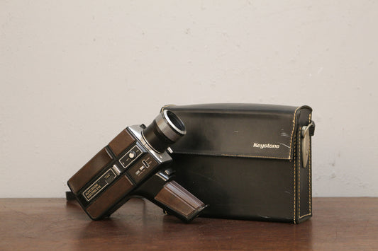 1970s Keystone Super 8 Camera with Case