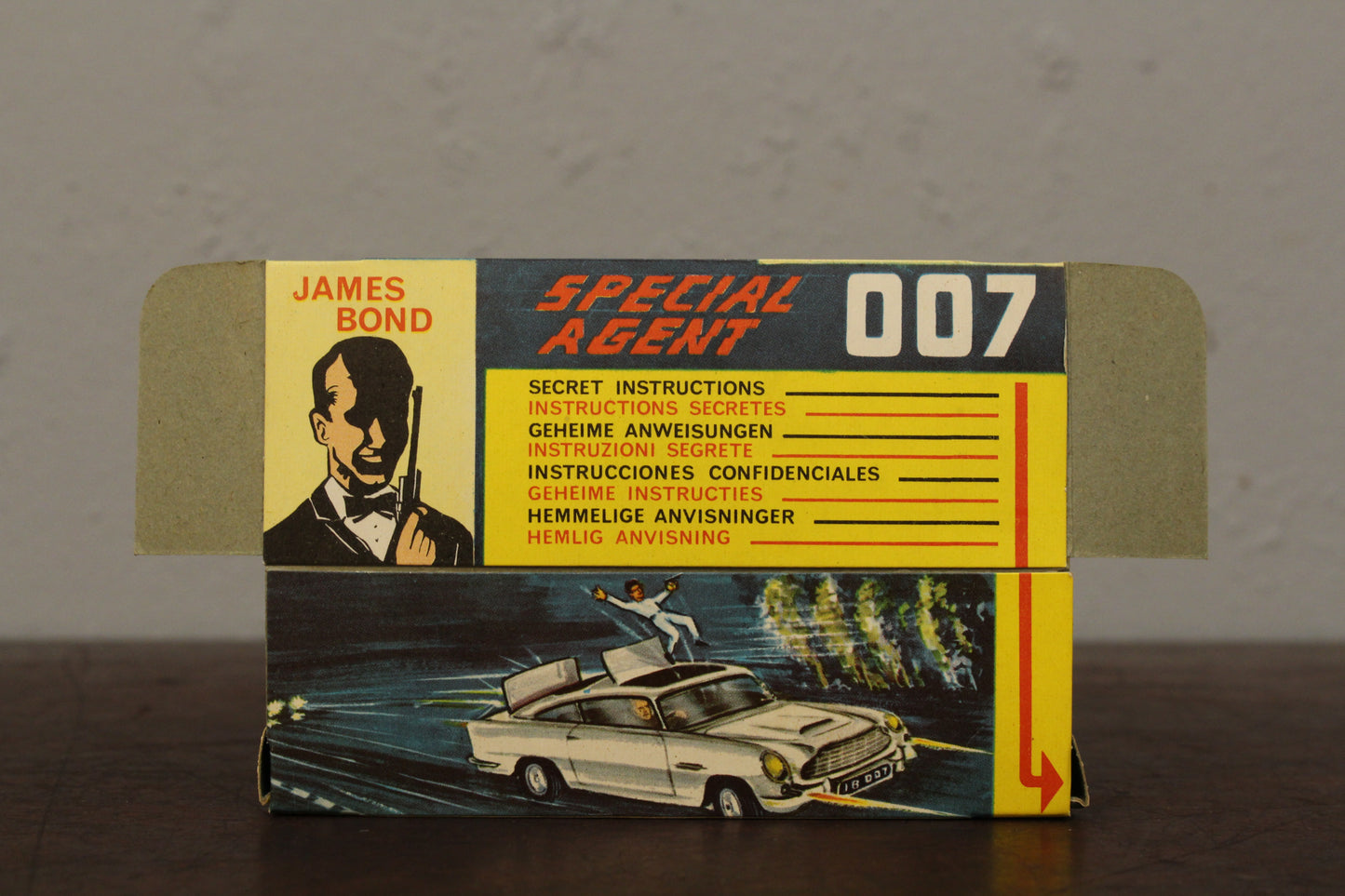 1960s "James Bond" Aston Martin Diecast Car