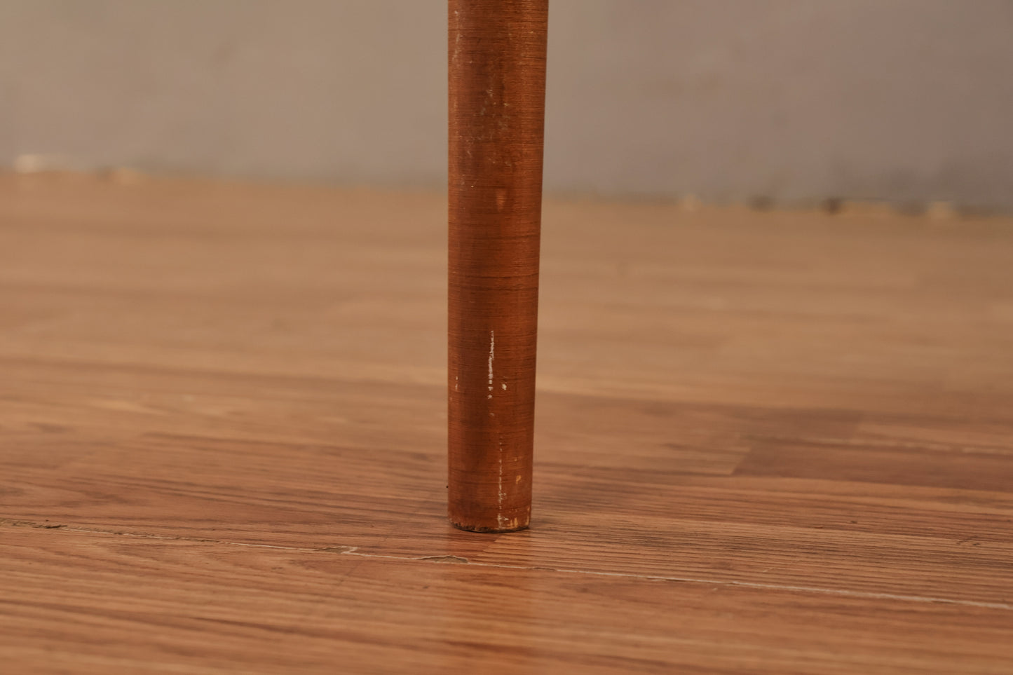 Large Simple Walnut Triangle Table - ONLINE ONLY