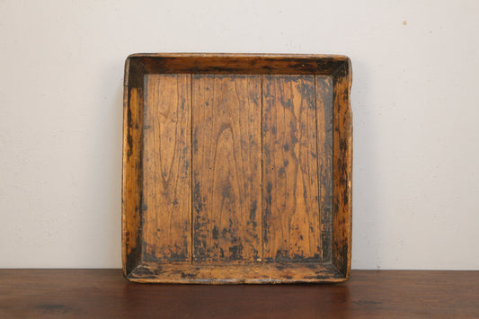 Large Antique Chinese Wooden Tray