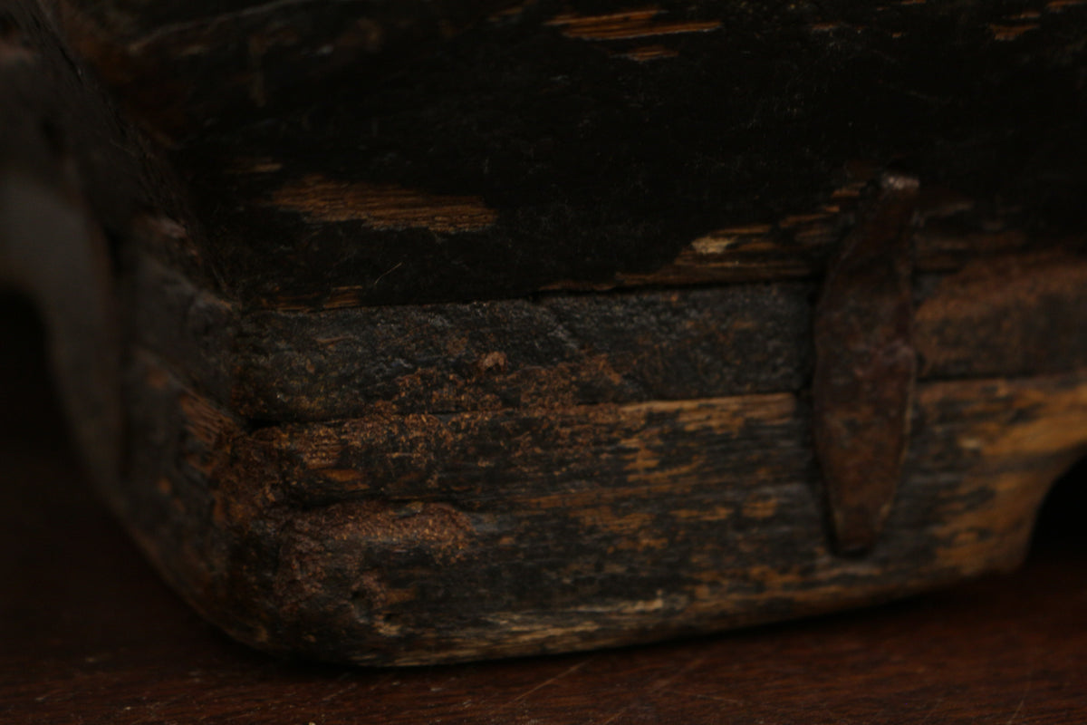Large Antique Chinese Wooden Tray