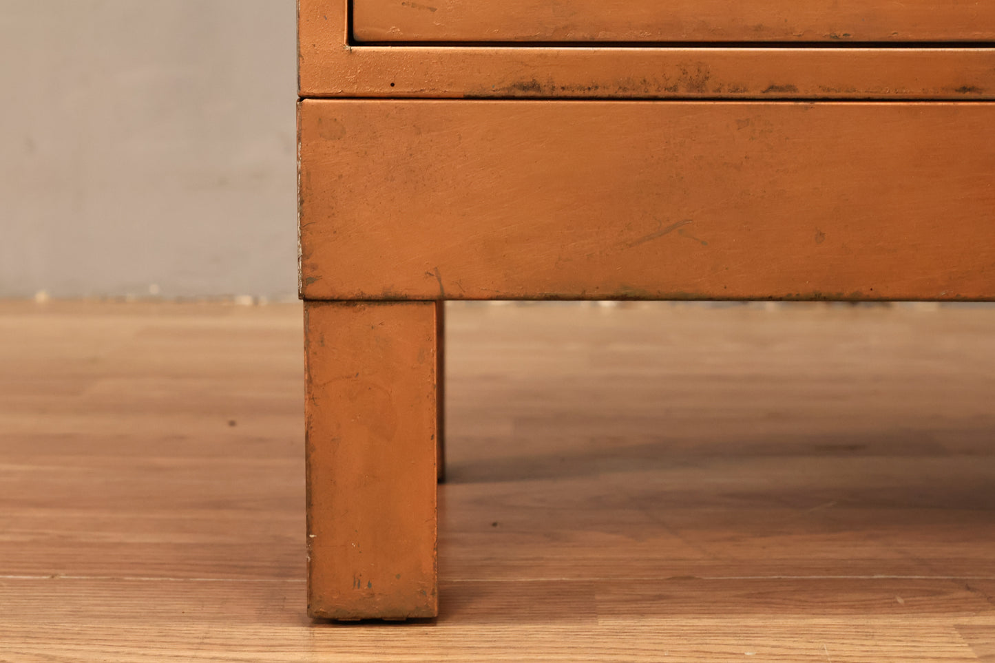 Copper-Painted 3-Tier Barrister Bookcase - ONLINE ONLY