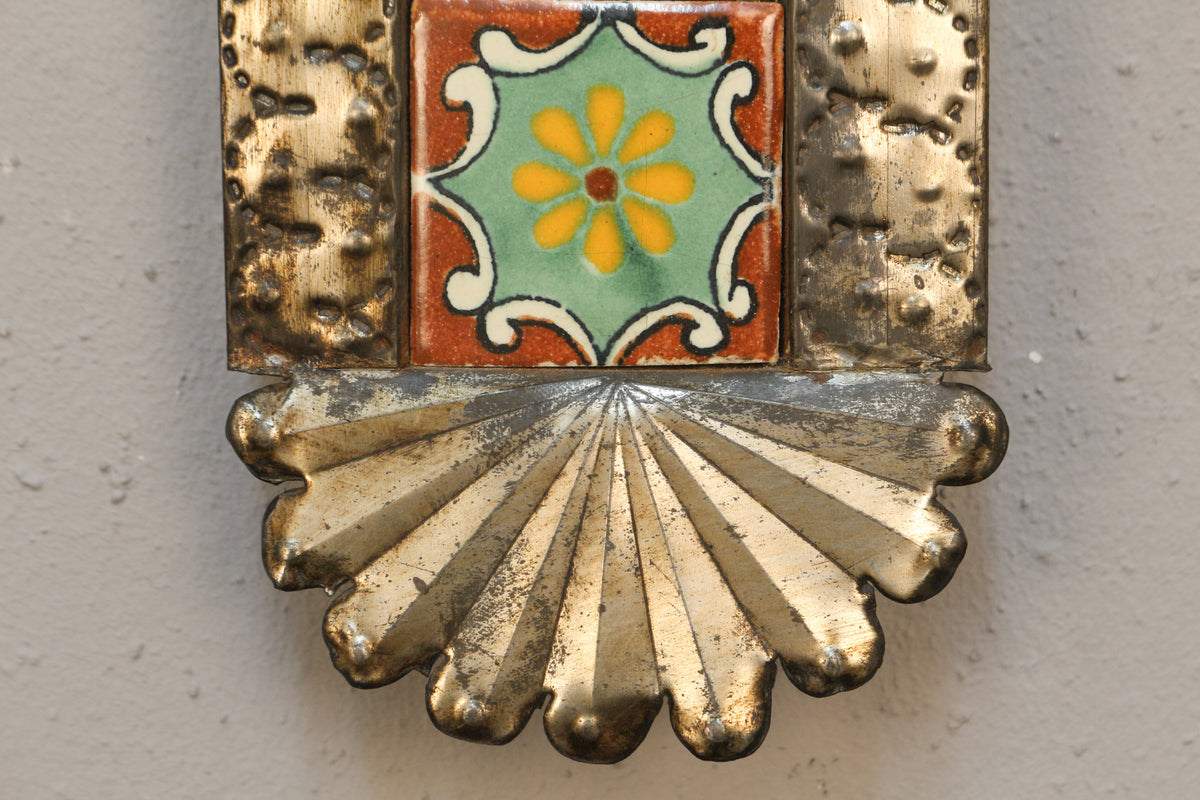 Mexican Tin & Tile Cross