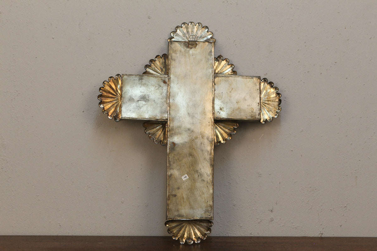 Mexican Tin & Tile Cross