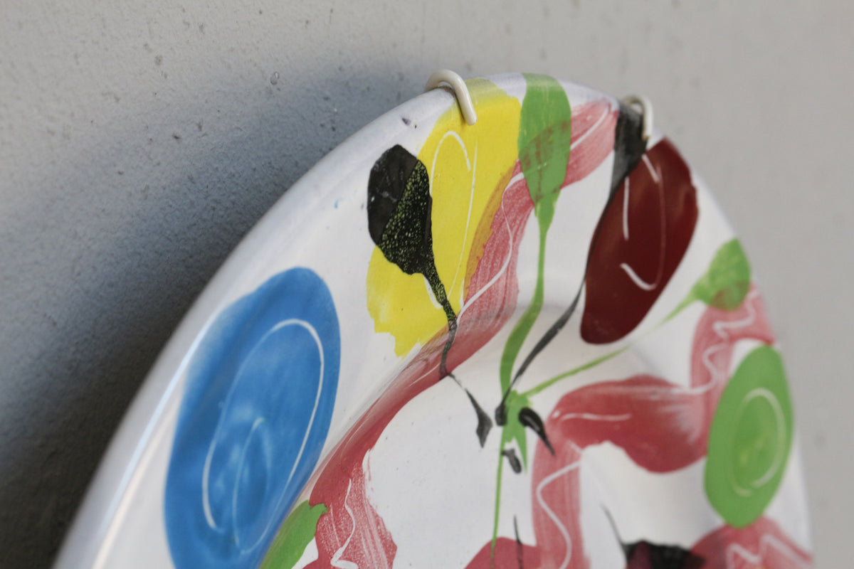 "Fifty-Fifty" D. Lasser Decorative Platter