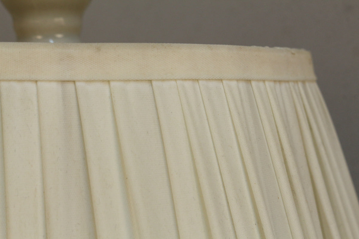 Mid Century Brushed Metal Table Lamp
