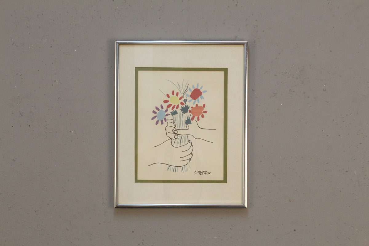"Bouquet of Peace" Pablo Picasso Print