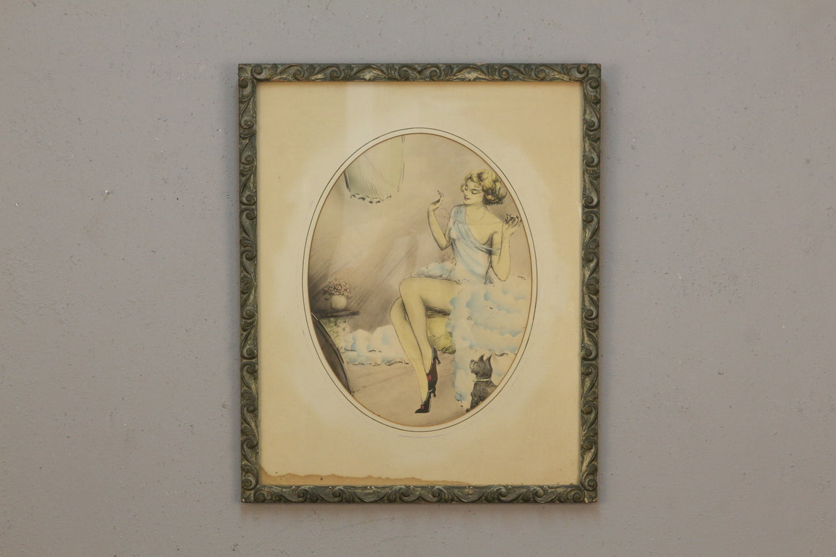 "Blanche, Habillé en Blanc" Print