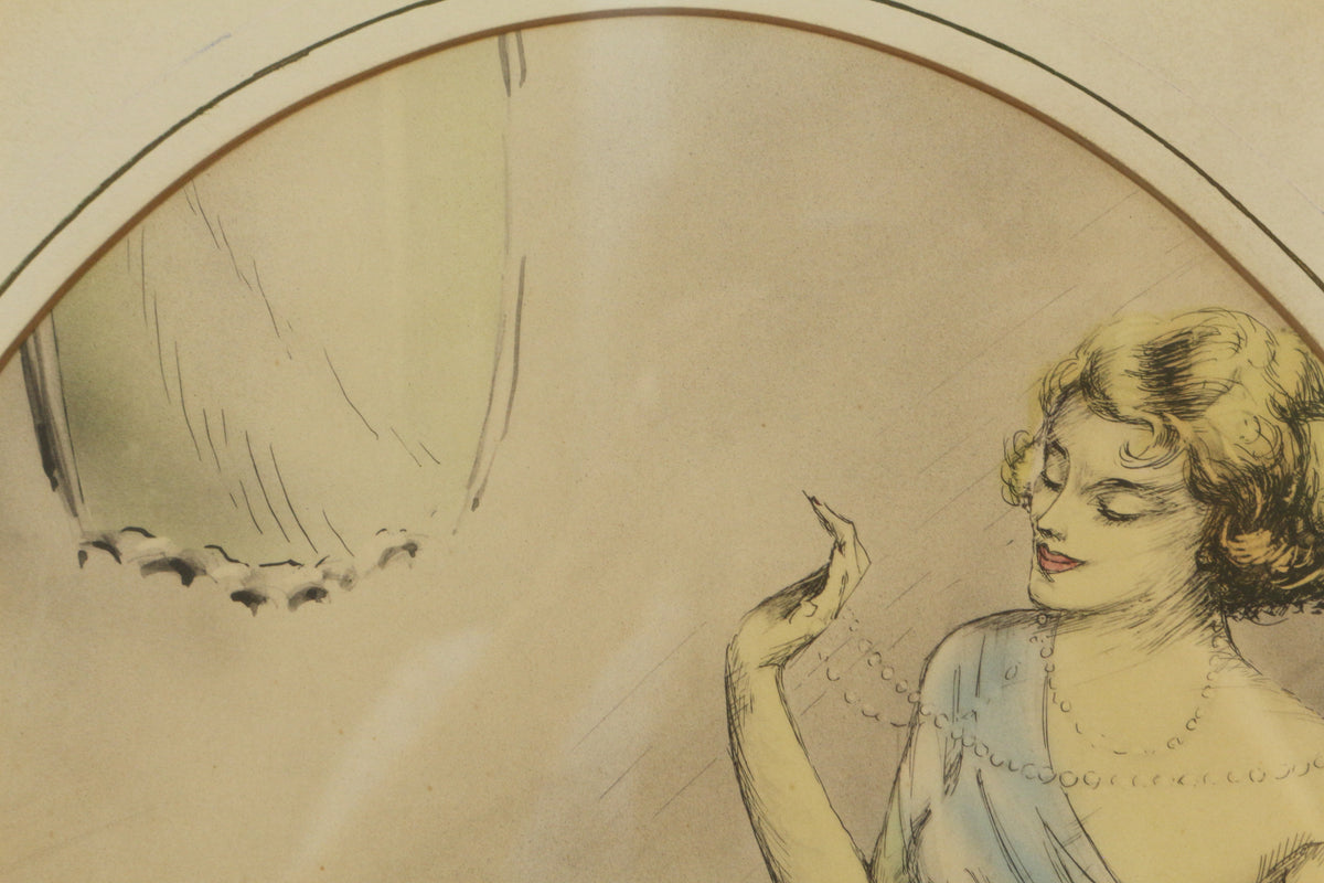 "Blanche, Habillé en Blanc" Print