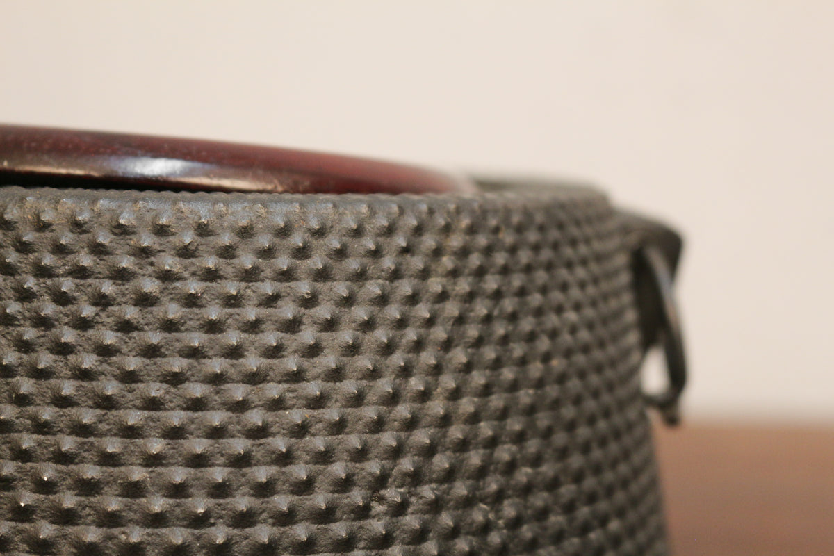 Japanese Cast Iron Ceremonial Tea Kettle
