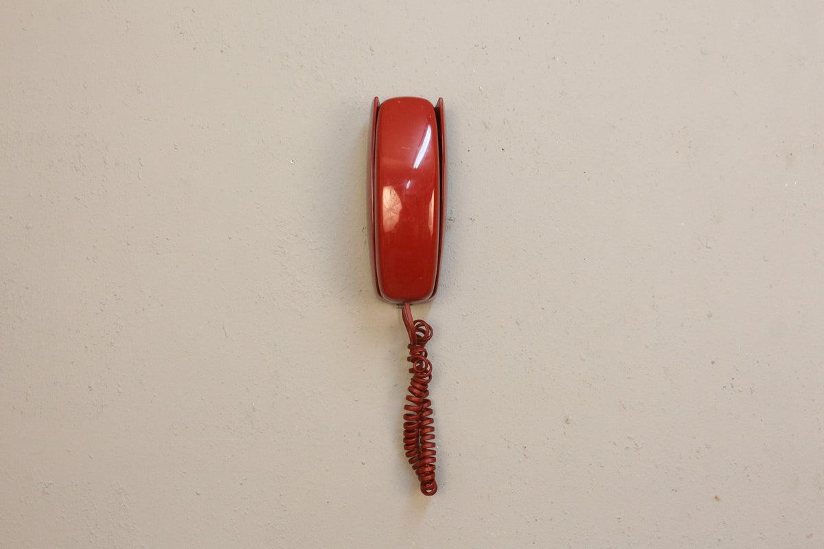 Red Trimline Touchtone Phone