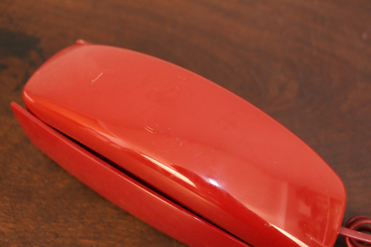 Red Trimline Touchtone Phone