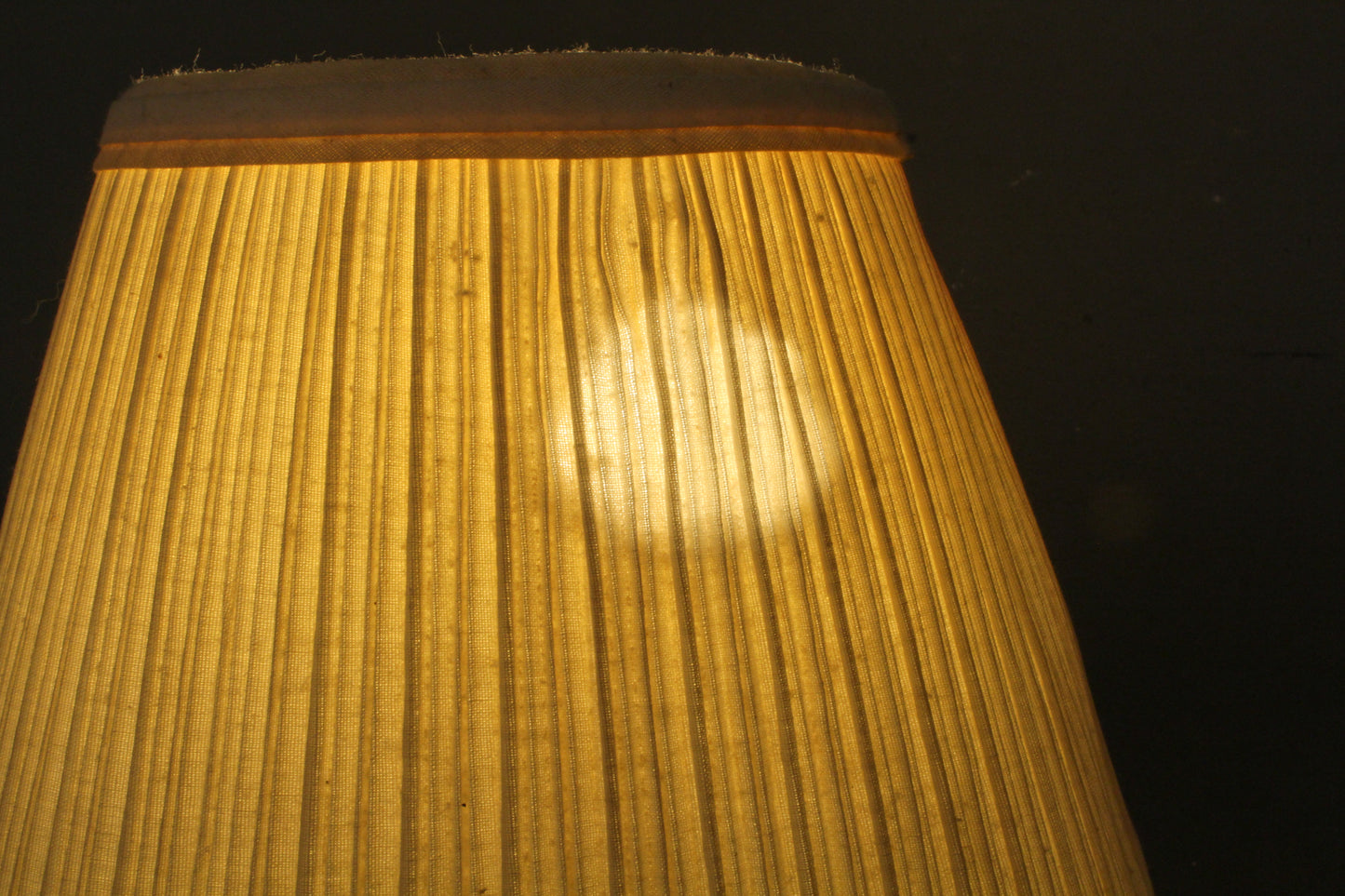 Small Dark Blue Ceramic Table Lamp