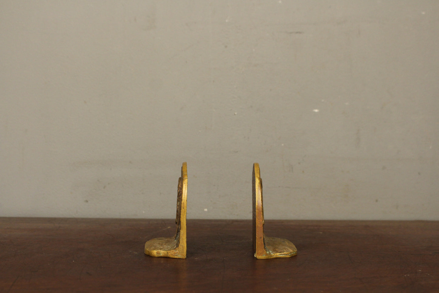 Pair of "End of the Trail" Bronze Bookends