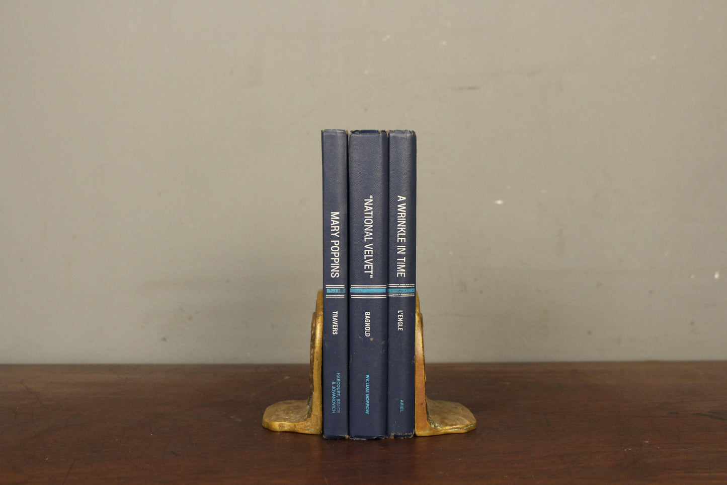 Pair of "End of the Trail" Bronze Bookends