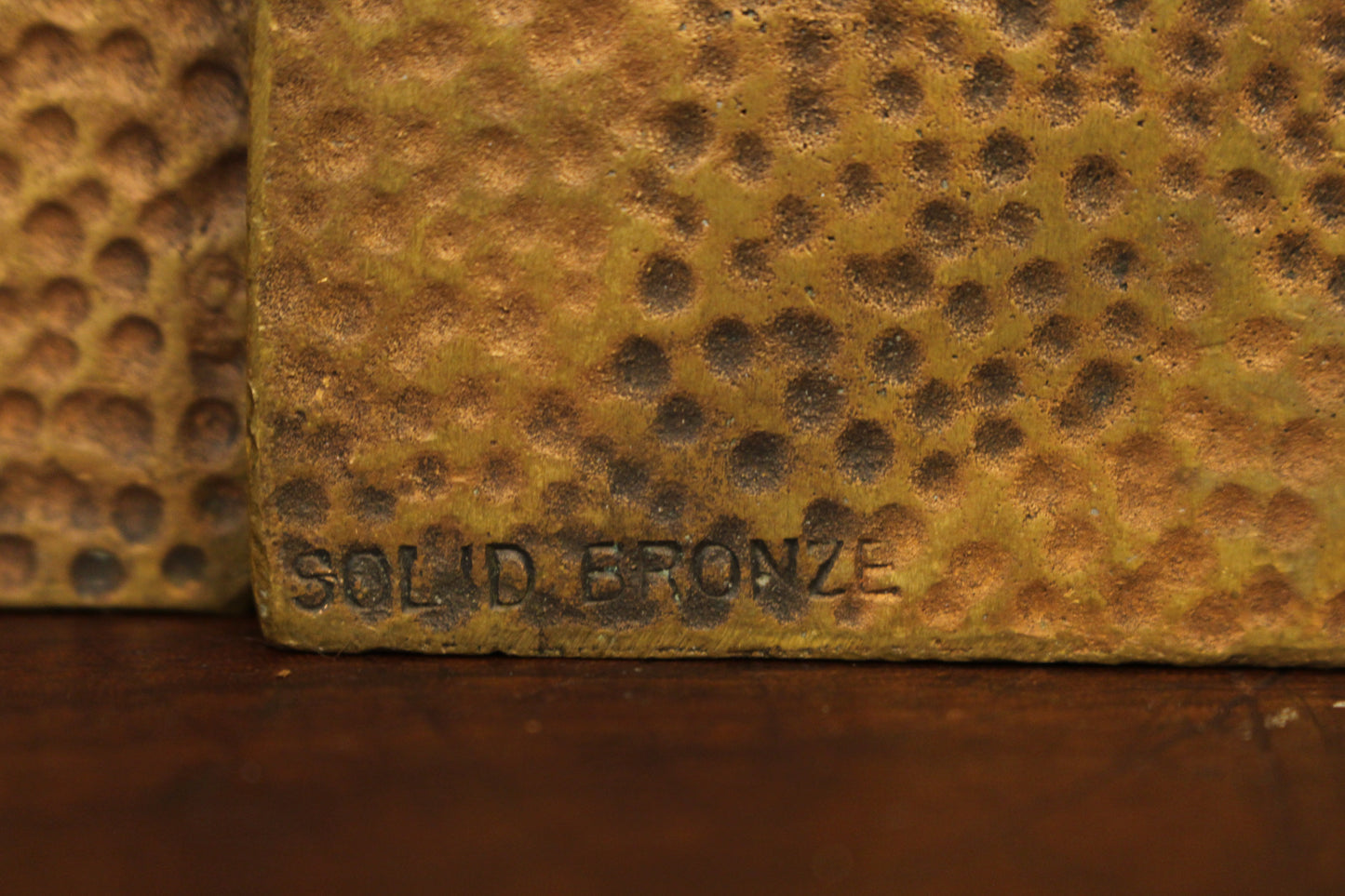 Pair of "End of the Trail" Bronze Bookends