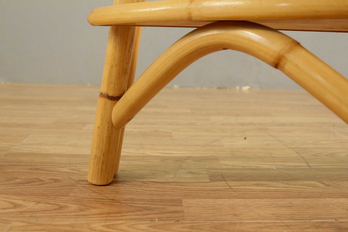 Bamboo & Laminate Corner End Table
