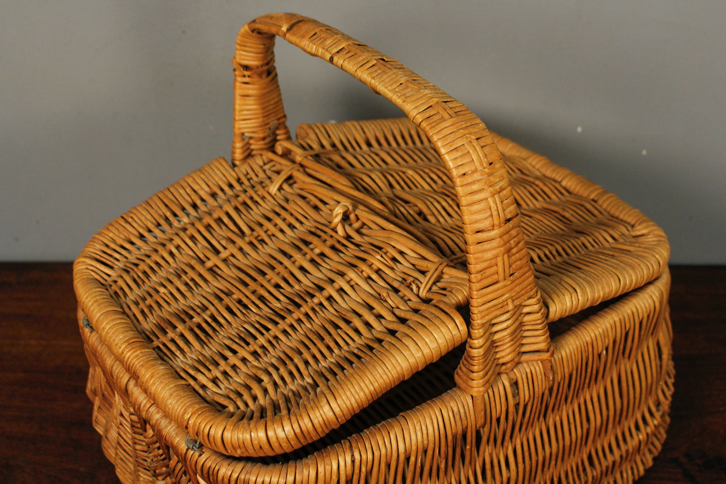 Woven Picnic Basket
