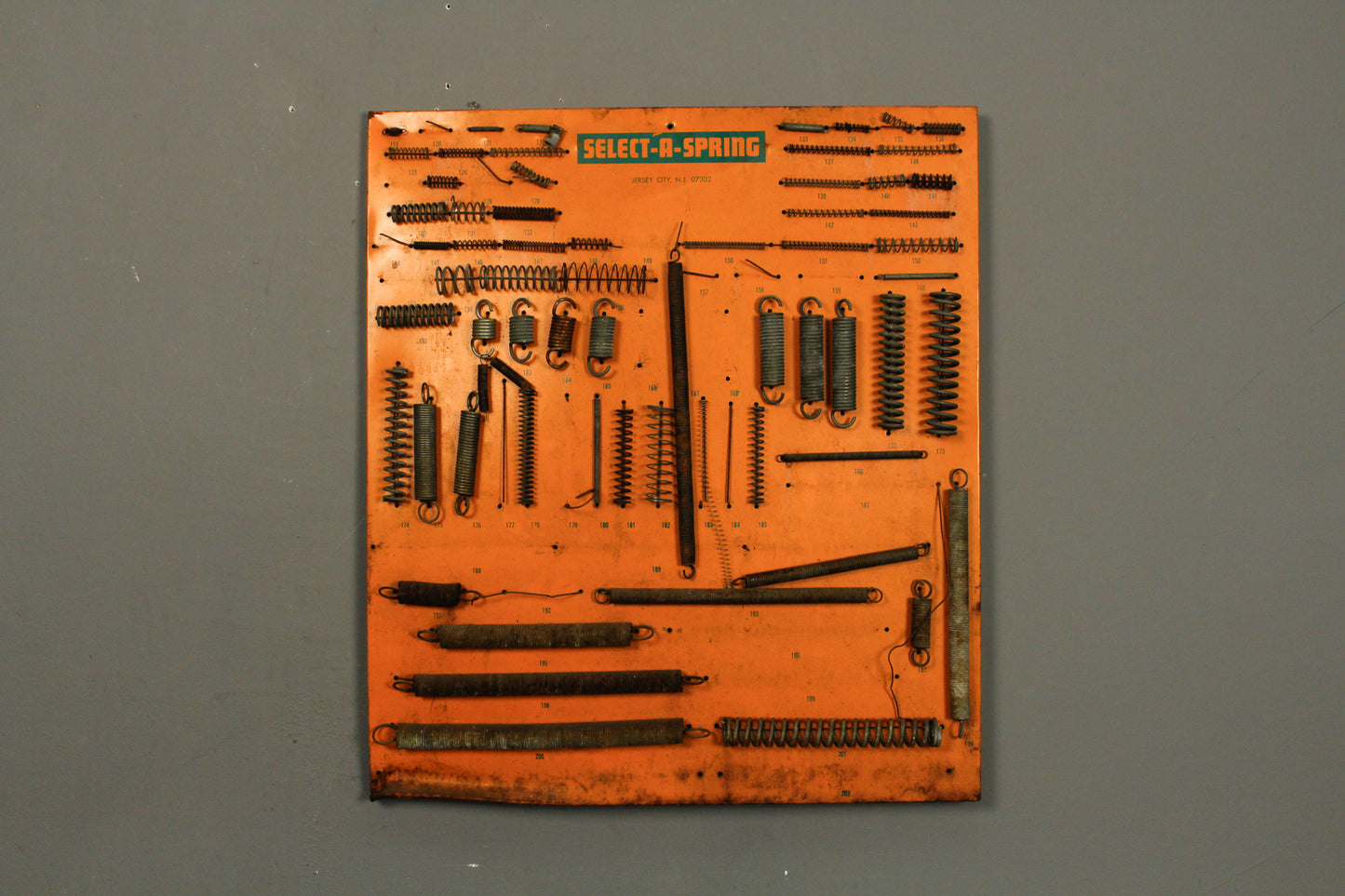 "Select-A-Spring" Hardware Sign