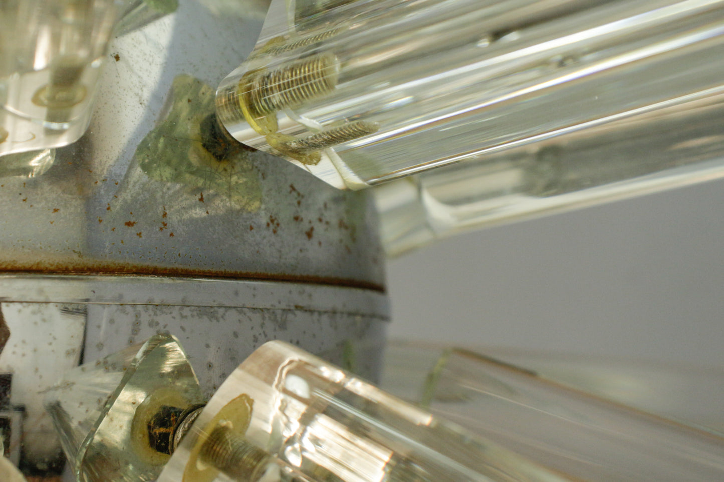 Chrome & Glass Sputnik Chandelier - ONLINE ONLY