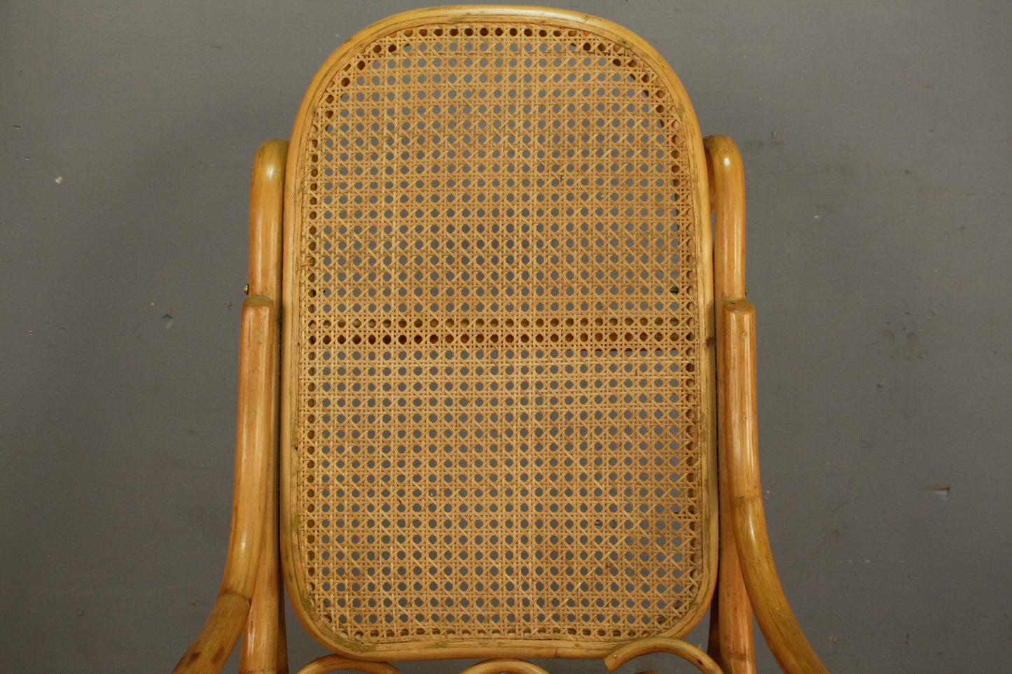 Thonet-Style Rattan & Cane Rocking Chair - ONLINE ONLY