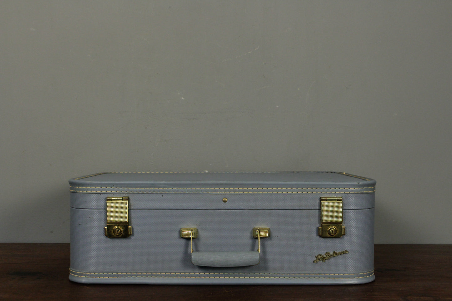 Lady Baltimore Blue Suitcase