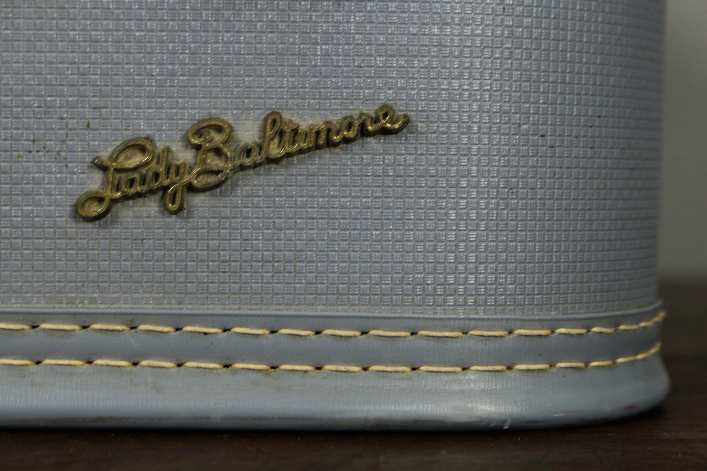 Lady Baltimore Blue Suitcase