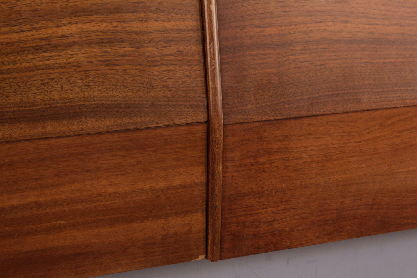 Extra-Wide Walnut Illuminated Full Headboard - ONLINE ONLY