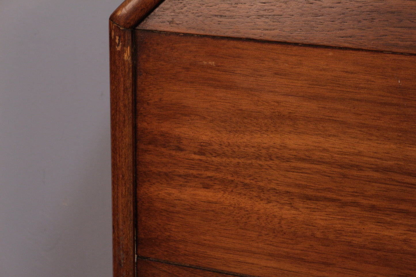 Extra-Wide Walnut Illuminated Full Headboard - ONLINE ONLY