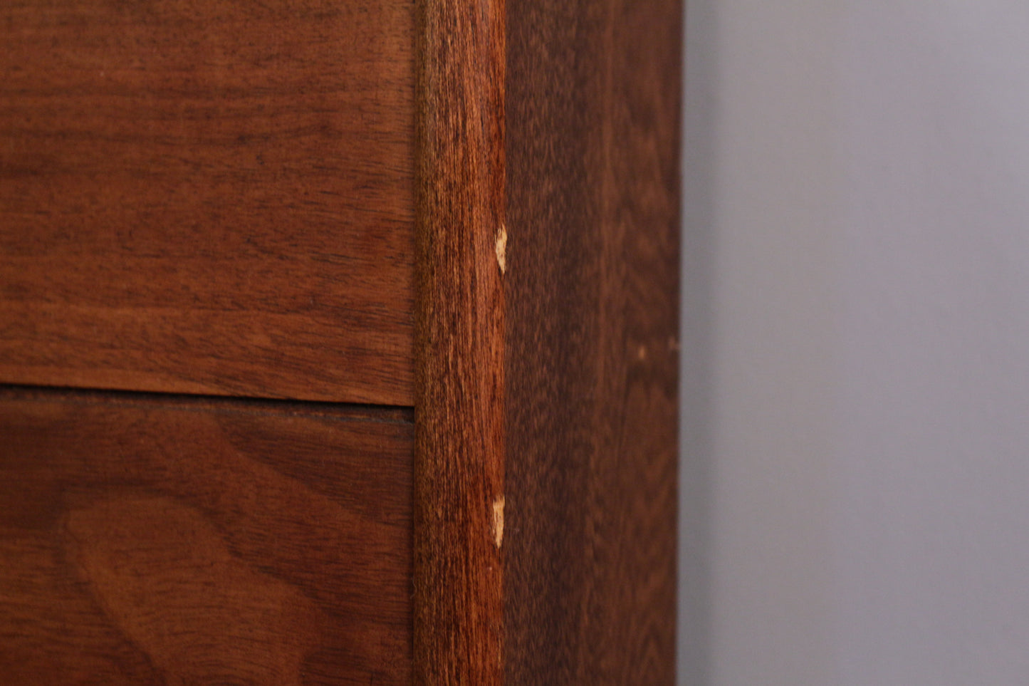 Extra-Wide Walnut Illuminated Full Headboard - ONLINE ONLY