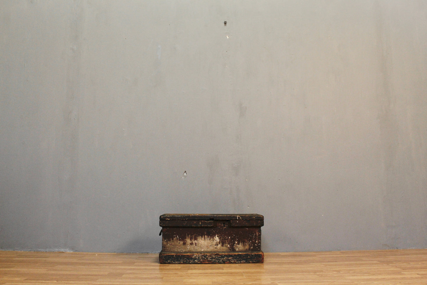 Small Distressed Wooden Chest