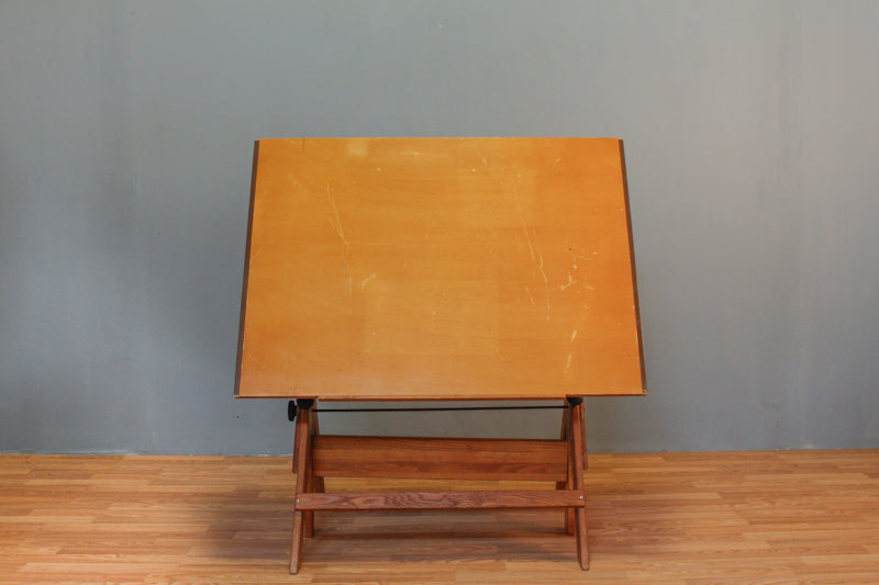 Large Industrial Drafting Table - ONLINE ONLY