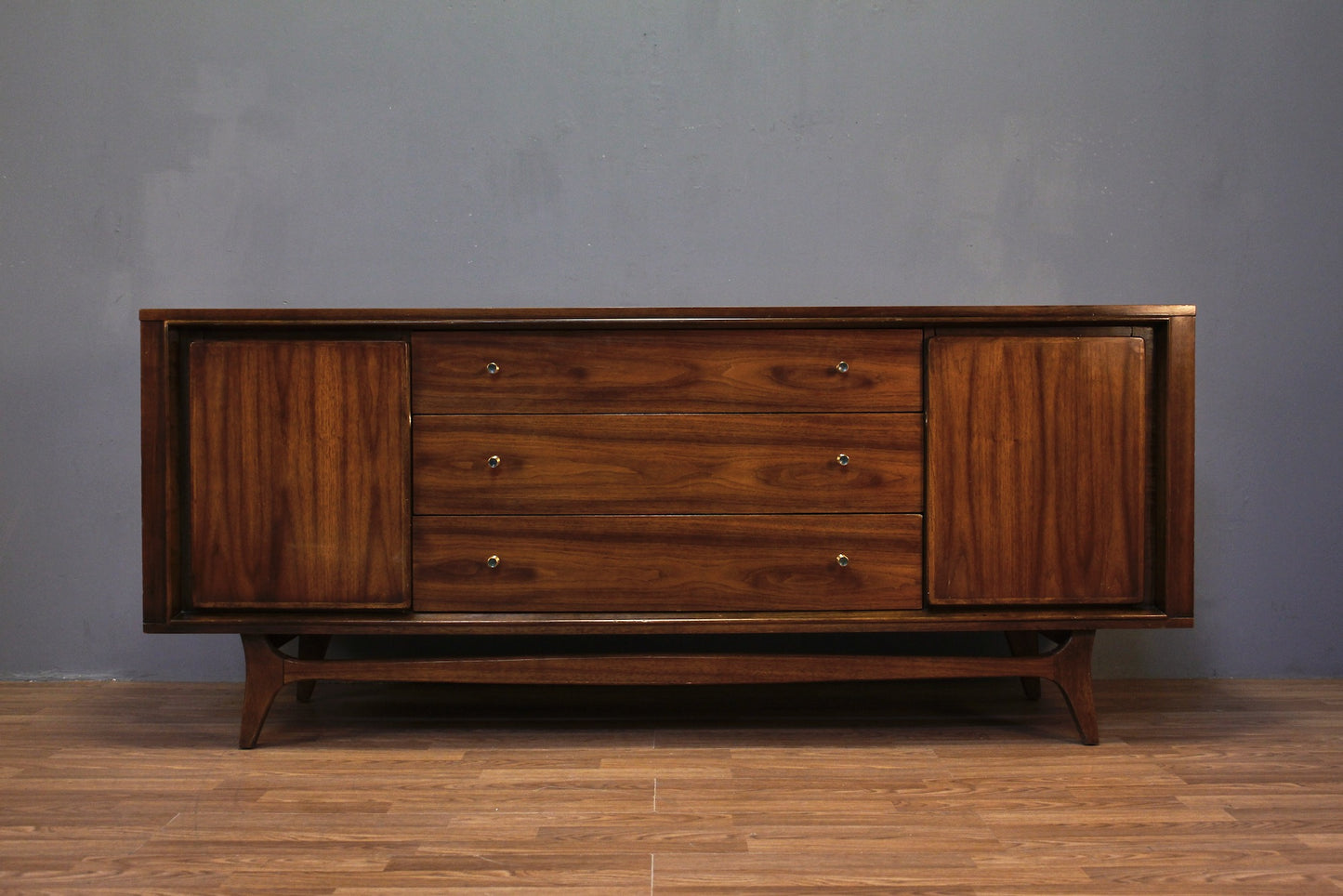 Kent Coffey "Insignia" 9-Drawer Credenza