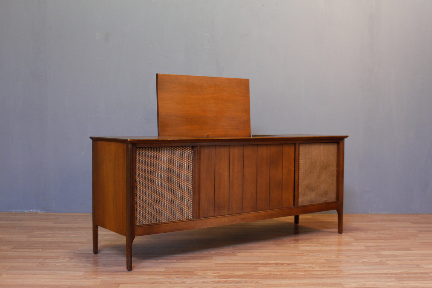 Low Admiral Mid Century Prop Stereo Cabinet - ONLINE ONLY