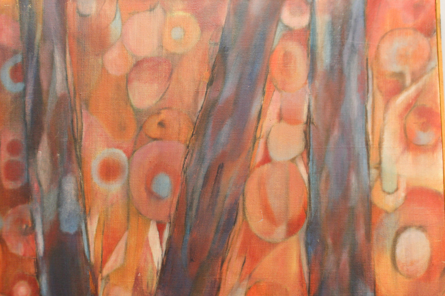 "Abstract Forest" 1969 Painting
