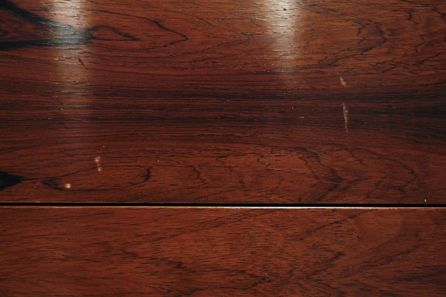 Large White & Rosewood Wardrobe - ONLINE ONLY