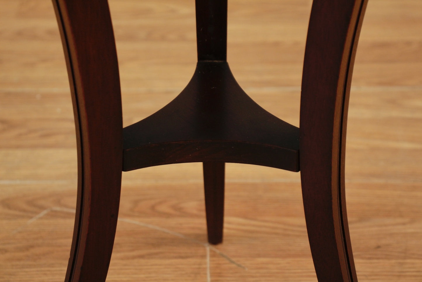Tall Brandt Mahogany End Table