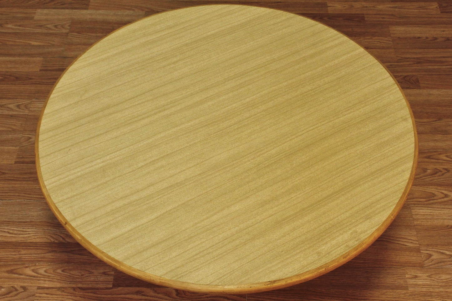 Blonde Bamboo Revolving-Top Coffee Table - ONLINE ONLY