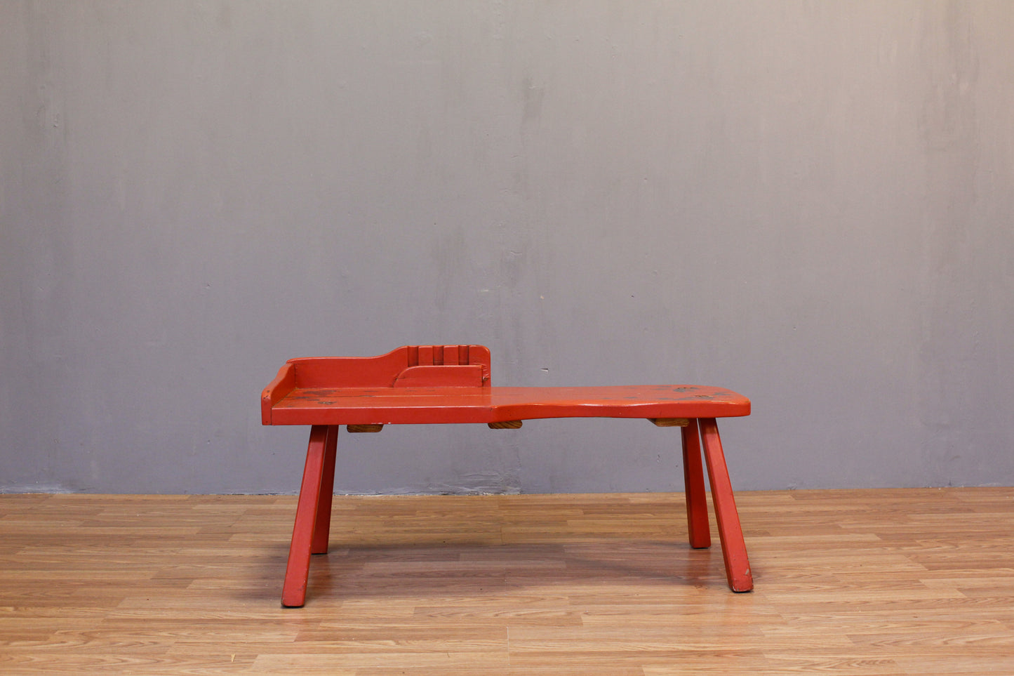 Deco Painted Red Ivy Coffee Table