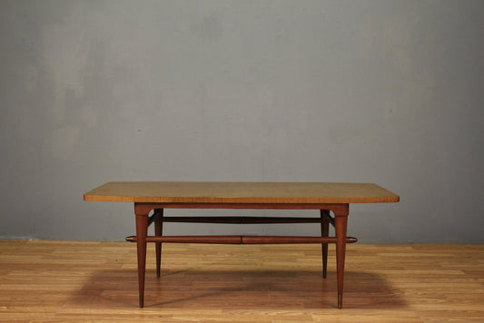 Mid Century Walnut & Laminate Coffee Table