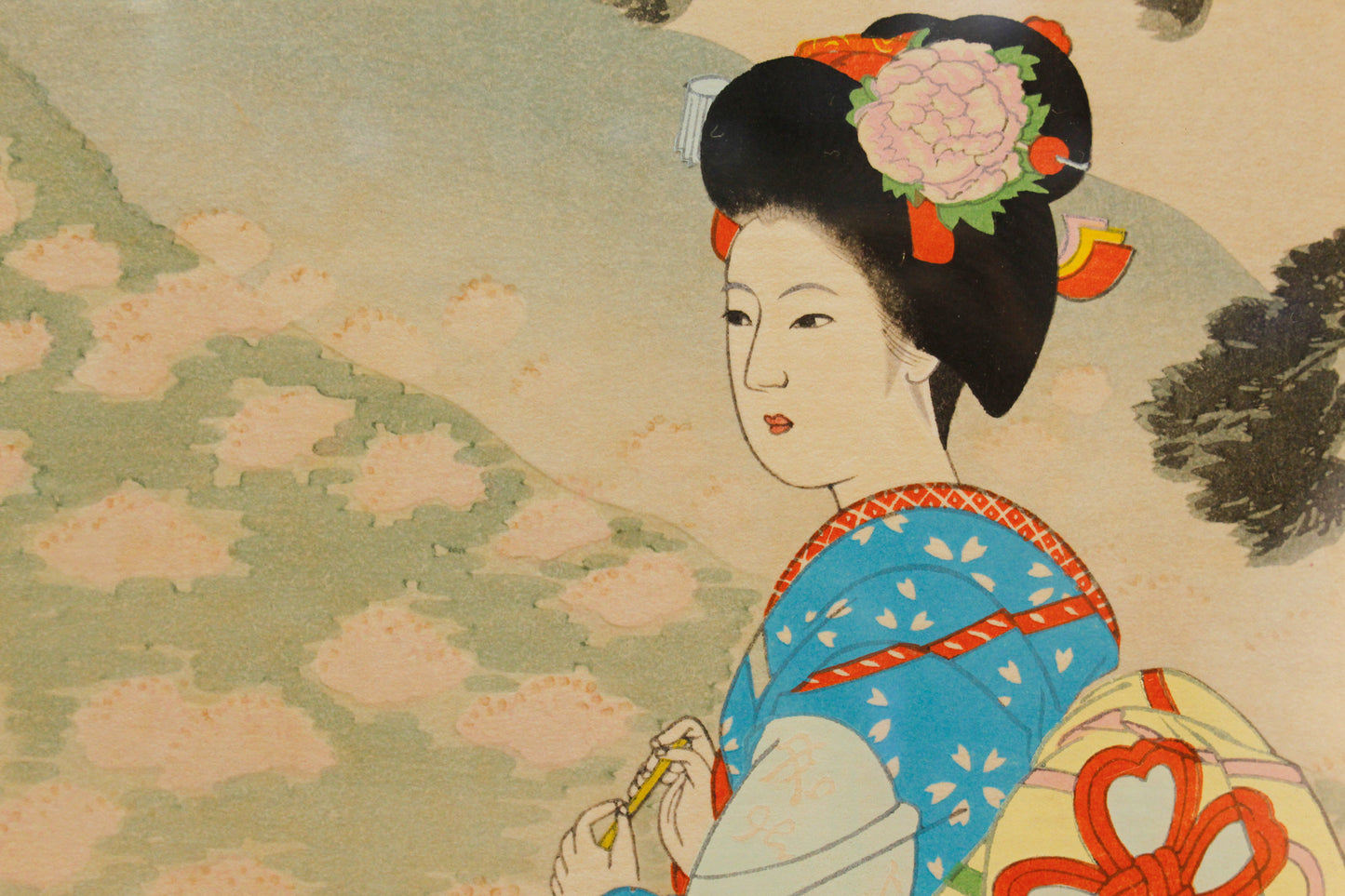 "Maiko in Summer" Japanese Print