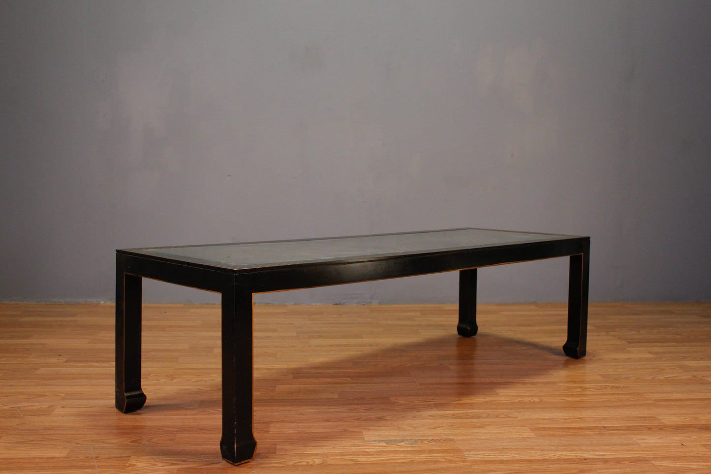 Chinoiserie Black Lacquer Coffee Table - ONLINE ONLY