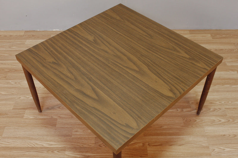 Laminate Woodgrain Square Coffee Table - ONLINE ONLY